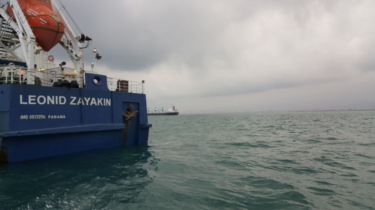 MV LEONID ZAYAKIN- COAL DISCHARGING OPERATIONS AT MERSIN INTERNATIONAL PORT