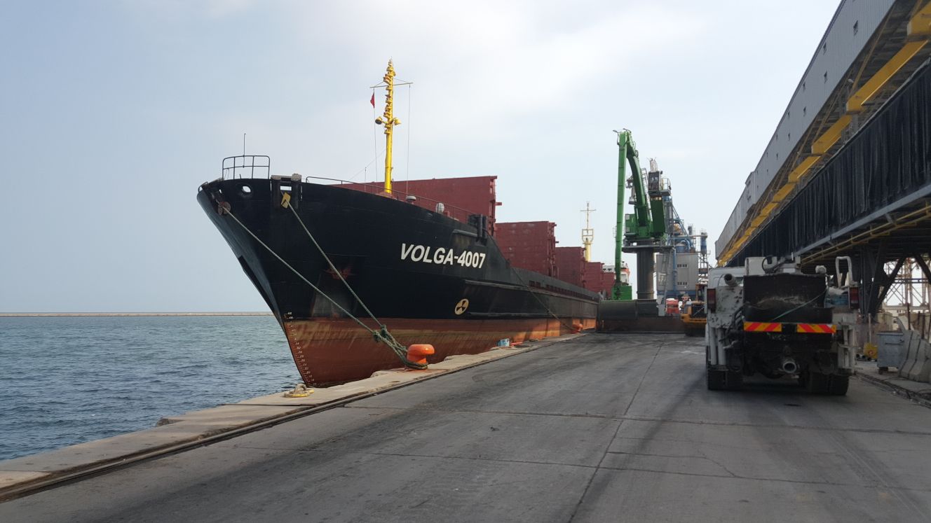 MV VOLGA – 4007 / DISCHARGING