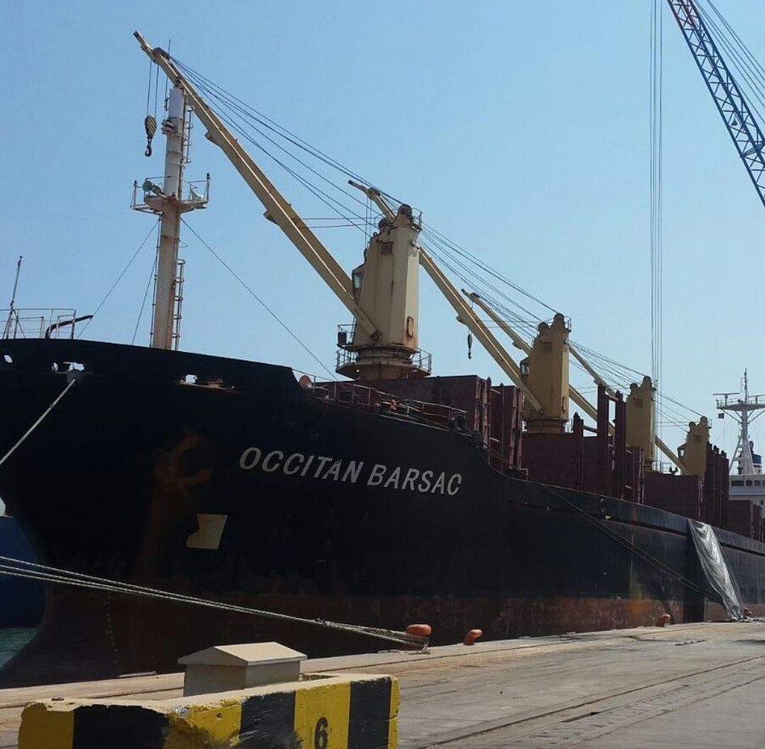 MV OCCITAN BARSAC- DISCHARGING
